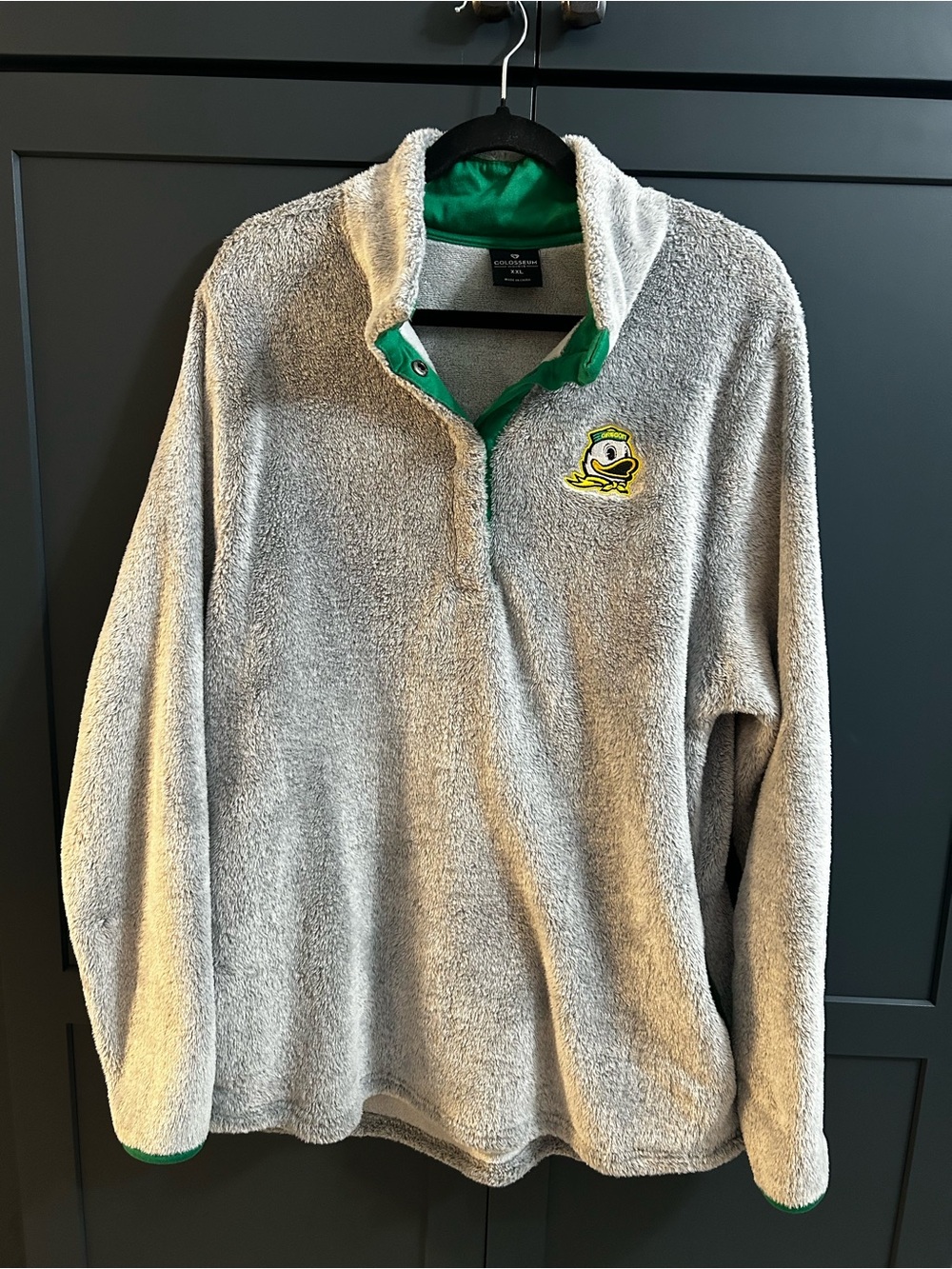 OREGON DUCKS Plush Pullover Women's Size - XXL